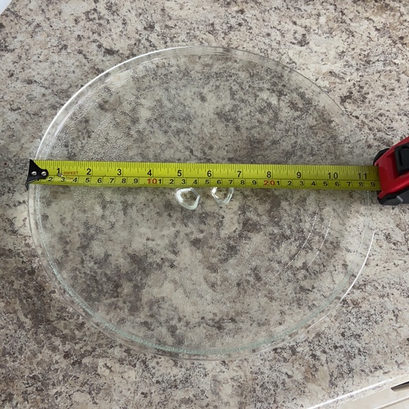 Microwave glass tray - Picture 2 of 2